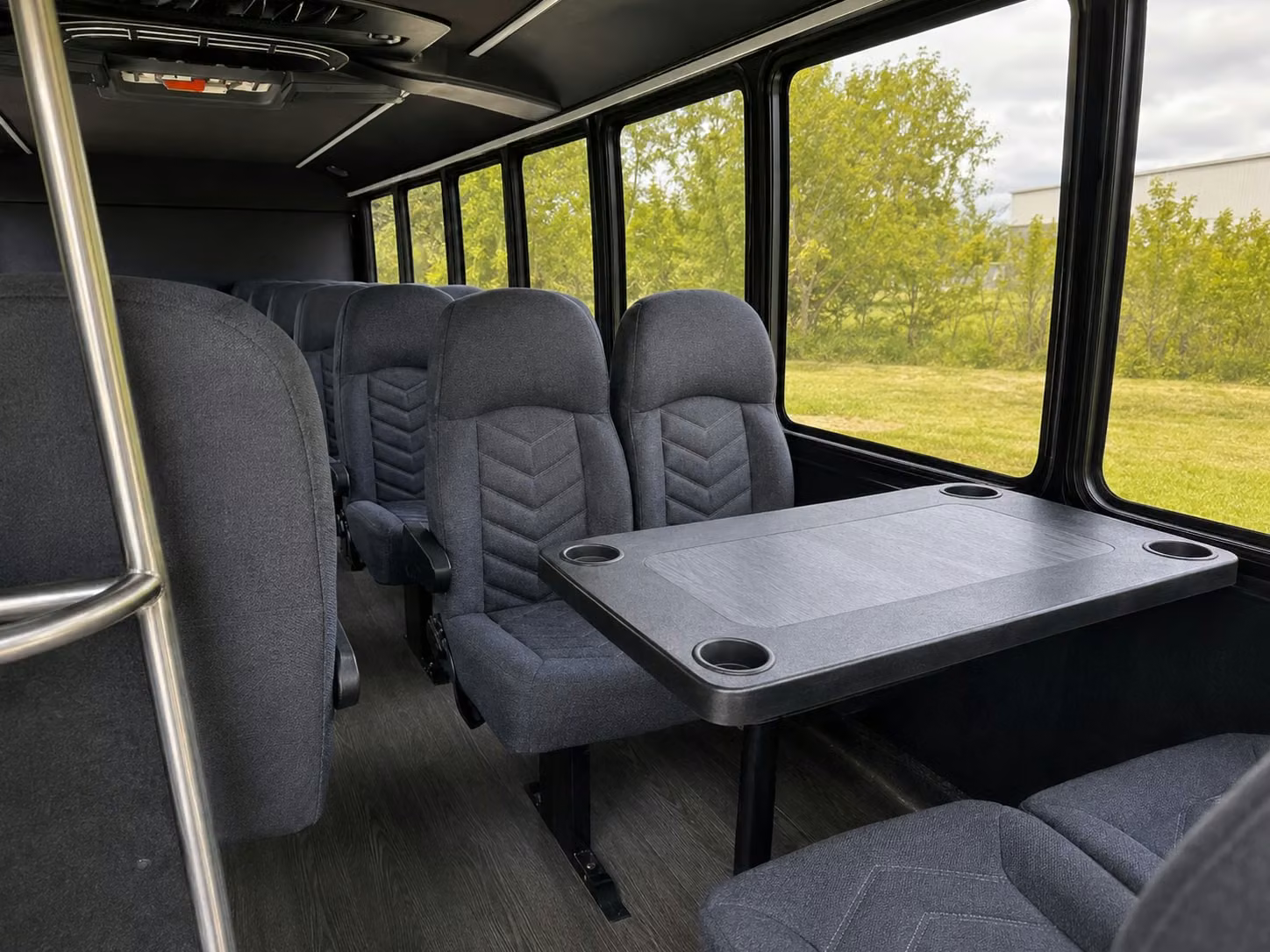 20 passenger minibus interior