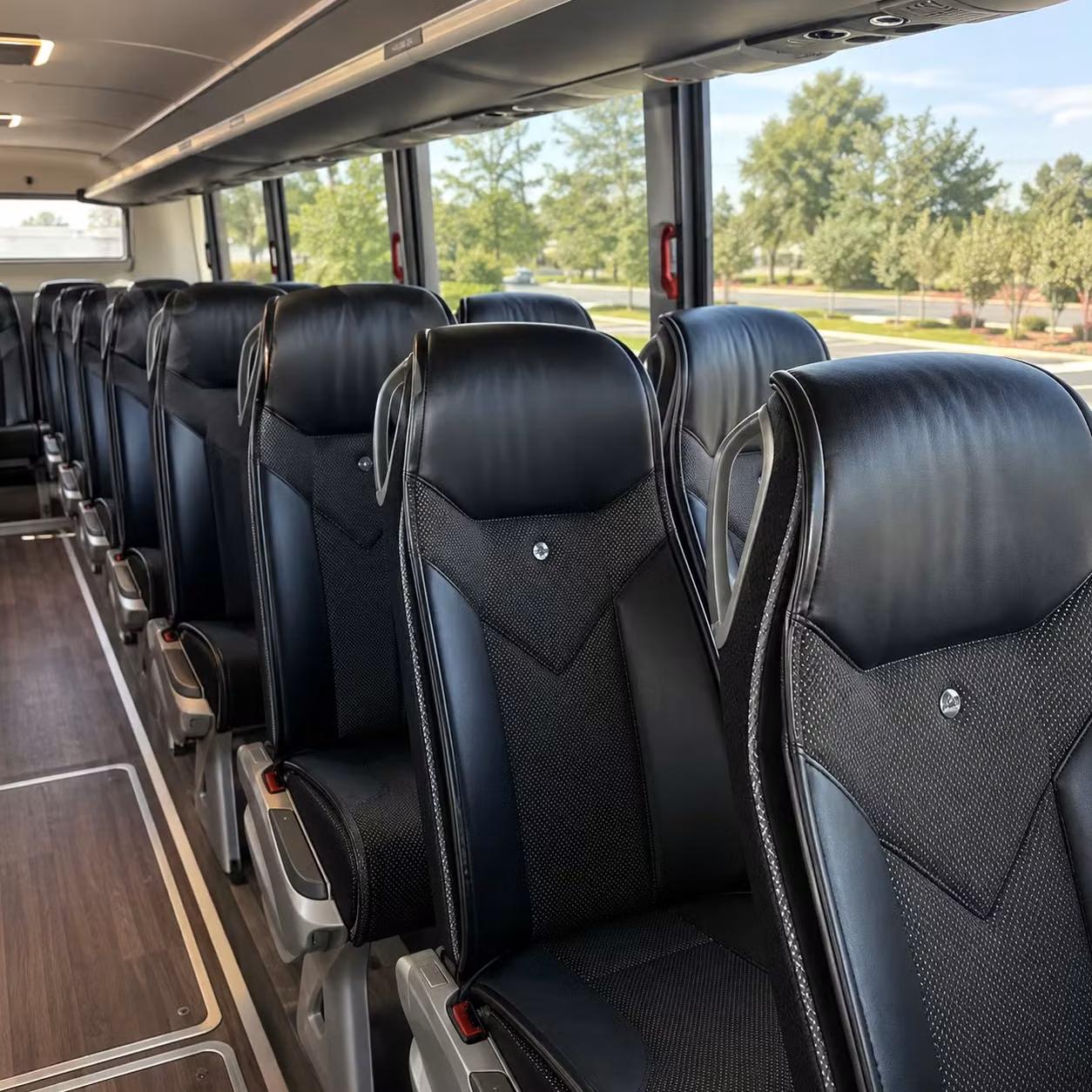 rosemead charter bus interior