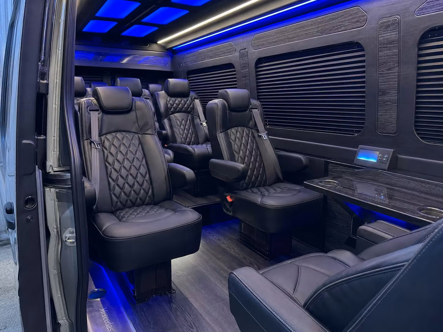 sprinter van transportation for groups and events across rosemead
